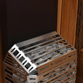 Saunum AIR 10 Sauna Heater, 9.6 kW w/ Climate Equalizer